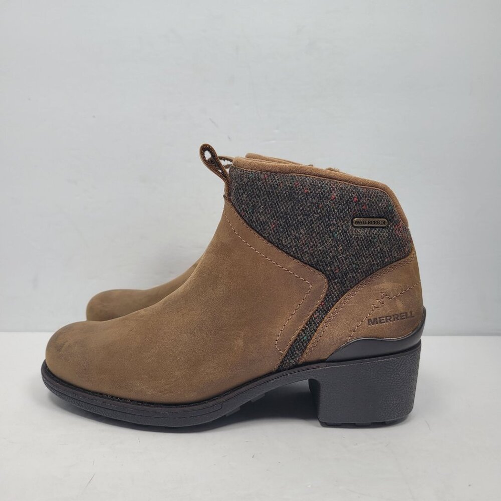 Merrell Chateau II Women's Brown Waterproof Ankle Boots J000888 US Size 5.5 - Picture 2 of 9